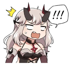 😟 emoji Mage & Demon Queen | IG: color.les Telegram sticker 20 of 24