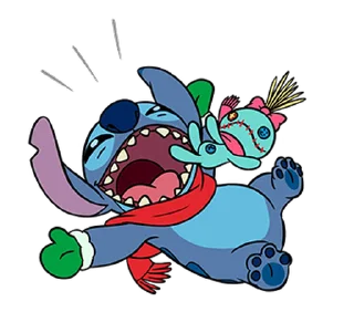 ⭐️ emoji Stitch & Scramp - @Awastick_maydroid Telegram sticker 9 of 48
