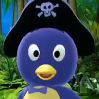 😮 emoji Backyardigans Telegram sticker 17 of 26