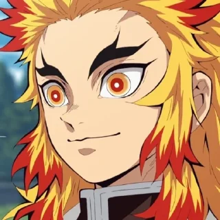 🔥 emoji Rengoku MEME Telegram sticker 8 of 41
