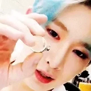 🦜 emoji WONHO by @aratickers Telegram sticker 22 of 22