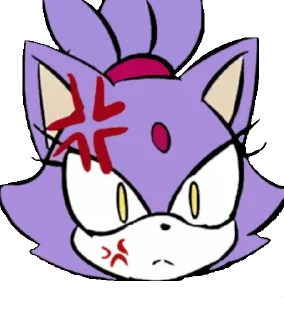 Sticker from Blaze the Cat