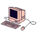 🖥 emoji pixel art👾 @nathanist Telegram sticker 16 of 120