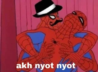 🕷 emoji nyot nyot @annetteshin Telegram sticker 8 of 73