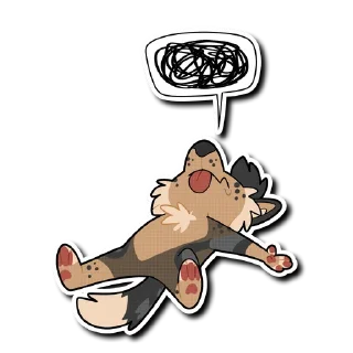 😵 emoji Tiderace Telegram sticker 8 of 61