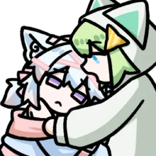 🔌 emoji 给我抱抱 Telegram sticker 6 of 107