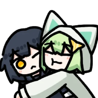 🤗 emoji 给我抱抱 Telegram sticker 7 of 107