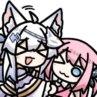 🦊 emoji 给我抱抱 Telegram sticker 18 of 107