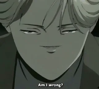 ✖ emoji Johan liebert Telegram sticker 13 of 47