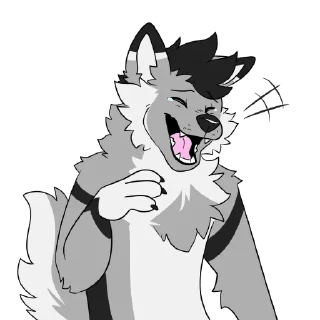 😂 emoji @BrunoWoofs Sticker Set Telegram sticker 8 of 17