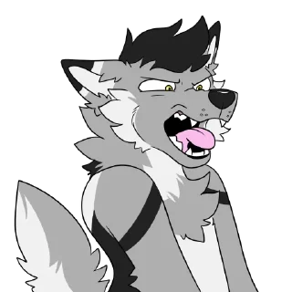 🤢 emoji @BrunoWoofs Sticker Set Telegram sticker 13 of 17