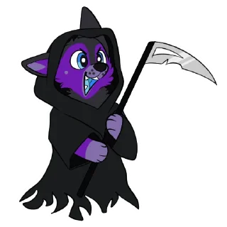 ⚰️ emoji Aura Telegram sticker 20 of 51