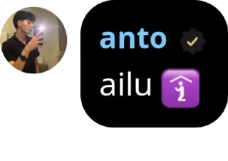 🛐 emoji ㅤㅤㅤㅤ A I L U Steal Pack 1 Telegram sticker 13 of 120