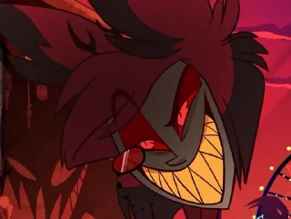 😈 emoji Hazbin Hotel Telegram sticker 19 of 33