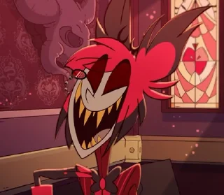 😂 emoji Hazbin Hotel Telegram sticker 21 of 33