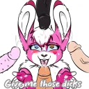 😋 emoji Chloe The Pink Bunnie (ESP) Telegram sticker 15 of 39