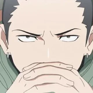 Sticker from Shikamaru.