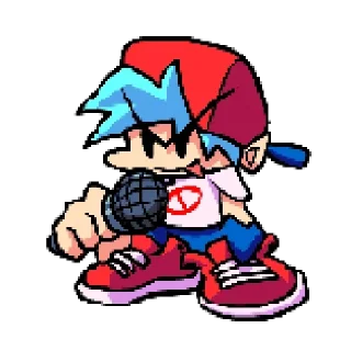 😄 emoji Boyfriend fnf Telegram sticker 3 of 10