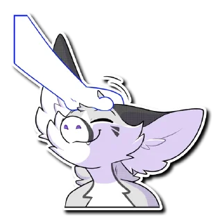 🫳 emoji Freya Telegram sticker 9 of 26