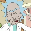 😊 emoji Rick and Morty Telegram sticker 5 of 28
