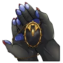 Sticker from Furry Magic the Gathering