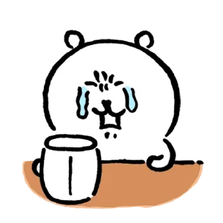 😢 emoji Kakao Joke bear 7 Telegram sticker 24 of 24