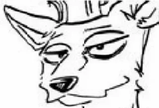 Sticker from Beastars