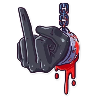 🖕 emoji PackStickers #3 @Rambo_TQ Telegram sticker 8 of 120