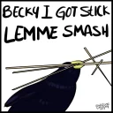 😎 emoji Lemme smash Telegram sticker 21 of 22