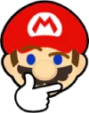 Sticker from Super Smash Bros. Thinking