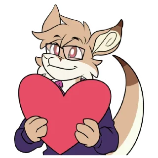 ❤️ emoji Ingrid Kangaroo @kangamichael21 Telegram sticker 21 of 65