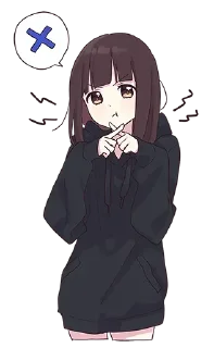 ❌ emoji Rules 🏛️ @AnimeCommunityChat Telegram sticker 24 of 70