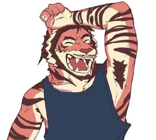 😁 emoji Ato's Legally Distinct Stickers Telegram sticker 15 of 67