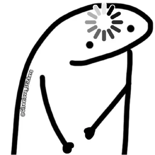 🤔 emoji Office Telegram sticker 5 of 12