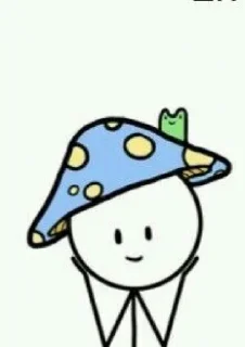🍄 emoji Stickman flork Telegram sticker 16 of 65