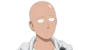 😒 emoji One Punch Man Telegram sticker 5 of 25