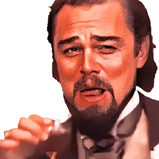 Sticker from Leonardo DiCaprio