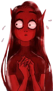 🙄 emoji Lore Olympus V by @Nantzui (@couple_matching) Telegram sticker 7 of 120