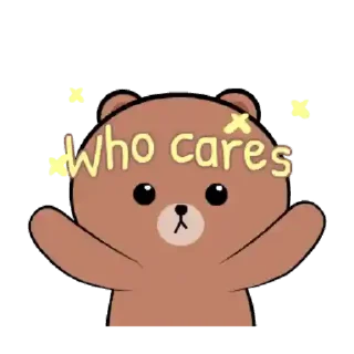 🐻 emoji 🍭Brownie x Andie @Mycute_stickers Telegram sticker 11 of 25