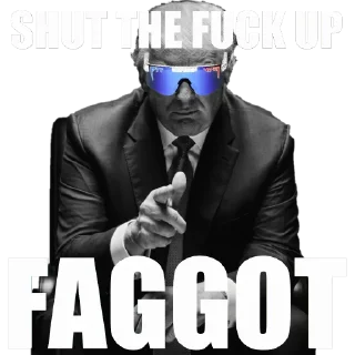 🏳️‍🌈 emoji Based Trump Telegram sticker 2 of 11