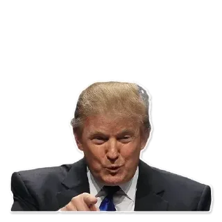 😊 emoji Donny-Trump Telegram sticker 19 of 28
