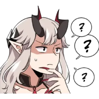 🤔 emoji Mage and Demon Queen Telegram sticker 8 of 26