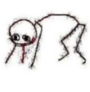 😶 emoji mental issues Telegram sticker 15 of 120