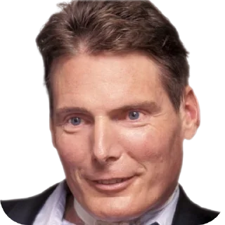 🤲 emoji Christopher Reeve Telegram sticker 4 of 6