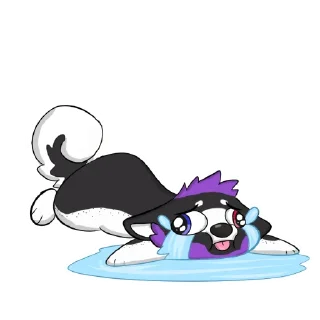 😭 emoji Kyo Akita Telegram sticker 16 of 101
