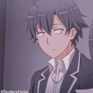 💈 emoji Oregairu 🔸 @YanderePacks Telegram sticker 17 of 86
