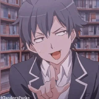 💈 emoji Oregairu 🔸 @YanderePacks Telegram sticker 21 of 86