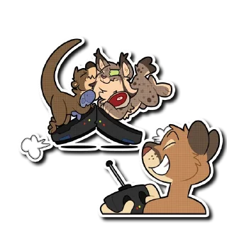 ⚡️ emoji Mountain Lion Telegram sticker 19 of 31
