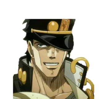 😏 emoji @figurinhass jojo bizarre adventure Telegram sticker 12 of 65