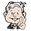 ✌️ emoji AMLO Oficial Telegram sticker 5 of 16
